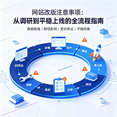 鹤山建站-网站改版注意事项:从调研到平稳上线的全流程指南