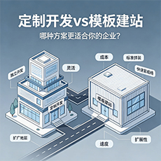 鹤壁建站-定制开发vs模板建站:哪种方案更适合你的企业?