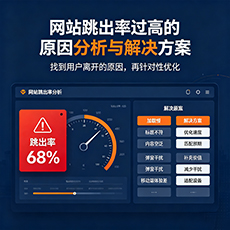 鹤壁建站-网站跳出率过高的原因分析与解决方案