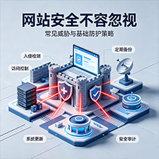 鹤壁建站-网站安全不容忽视:常见威胁与基础防护策略
