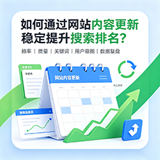 鹤壁建站-如何通过网站内容更新稳定提升搜索排名？