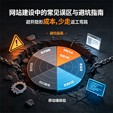 鹤壁建站-网站建设中的常见误区与避坑指南